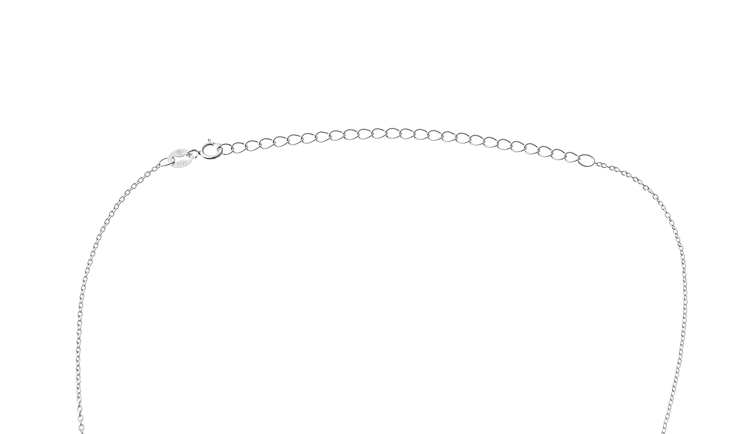 Om Namaste, collana in argento Sterling 925, indù indù e buddista