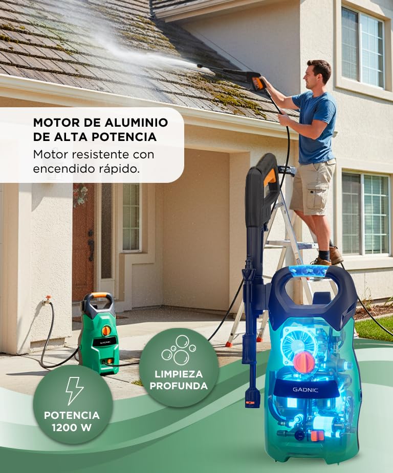 Hidrolavadora 1200 PSI 27 Imagen adicional
