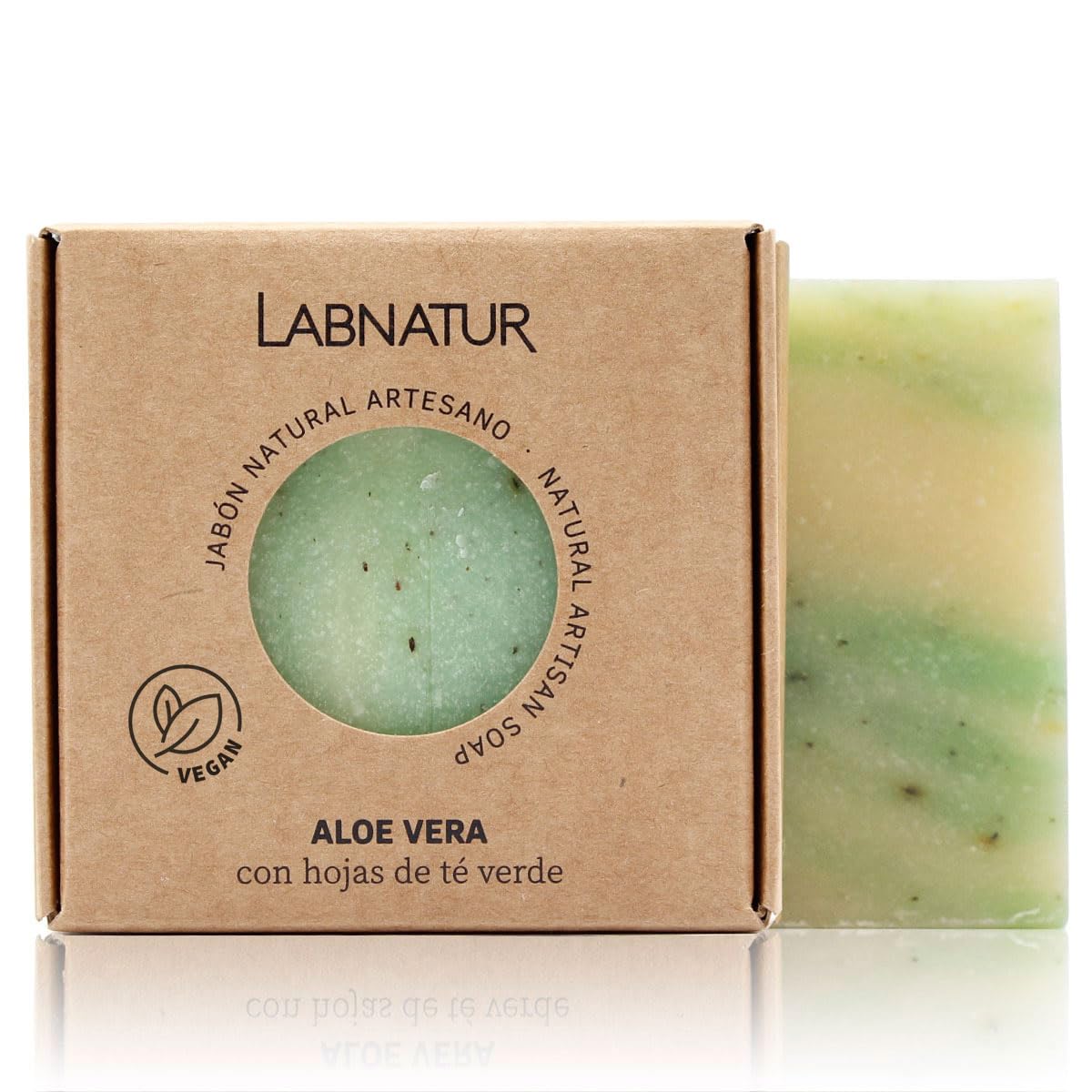 Labnatur Jabón Natural Arroz Artesanal - Hidratación y Limpieza Profunda - Con Aceites de Oliva y Coco - Para Piel Sensible - Vegano y Sin Aceite de Palma - Fabricado en España - 100 g — view 21