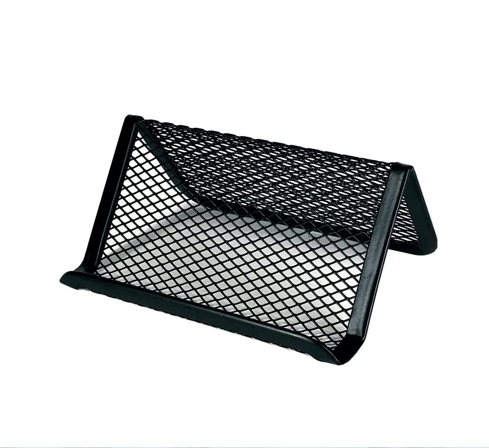 Solid Color Hollow Business Name Card Holder Display Shelf Durable Stands Card Holder Note Holder