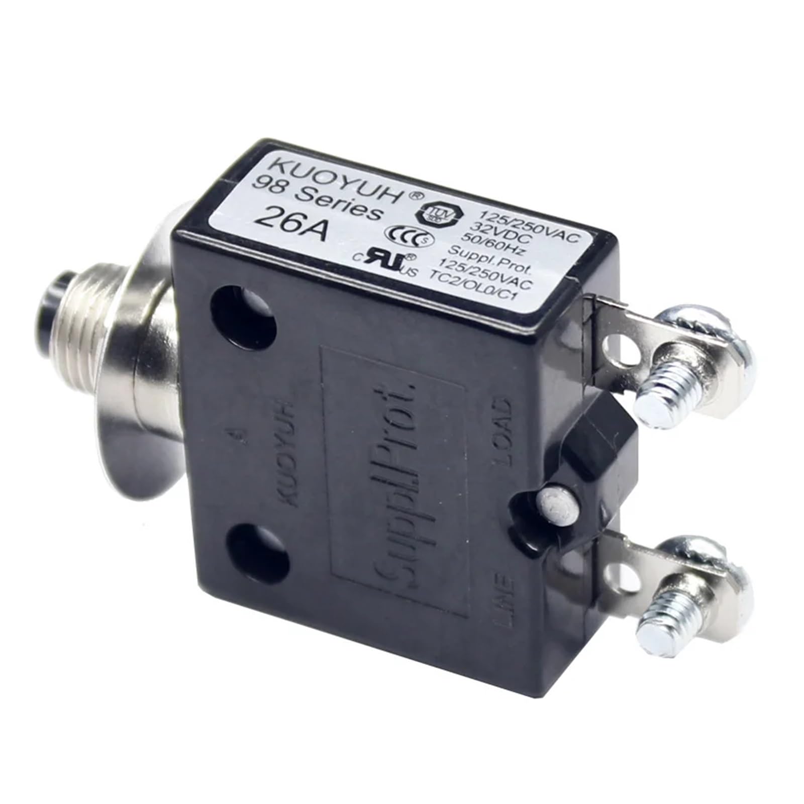 Disjoncteurs série 98 26A disjoncteur thermique micro 20A à vis