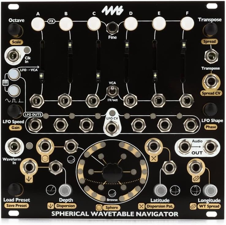 4ms Spherical Wavetable Module Eurorack Module