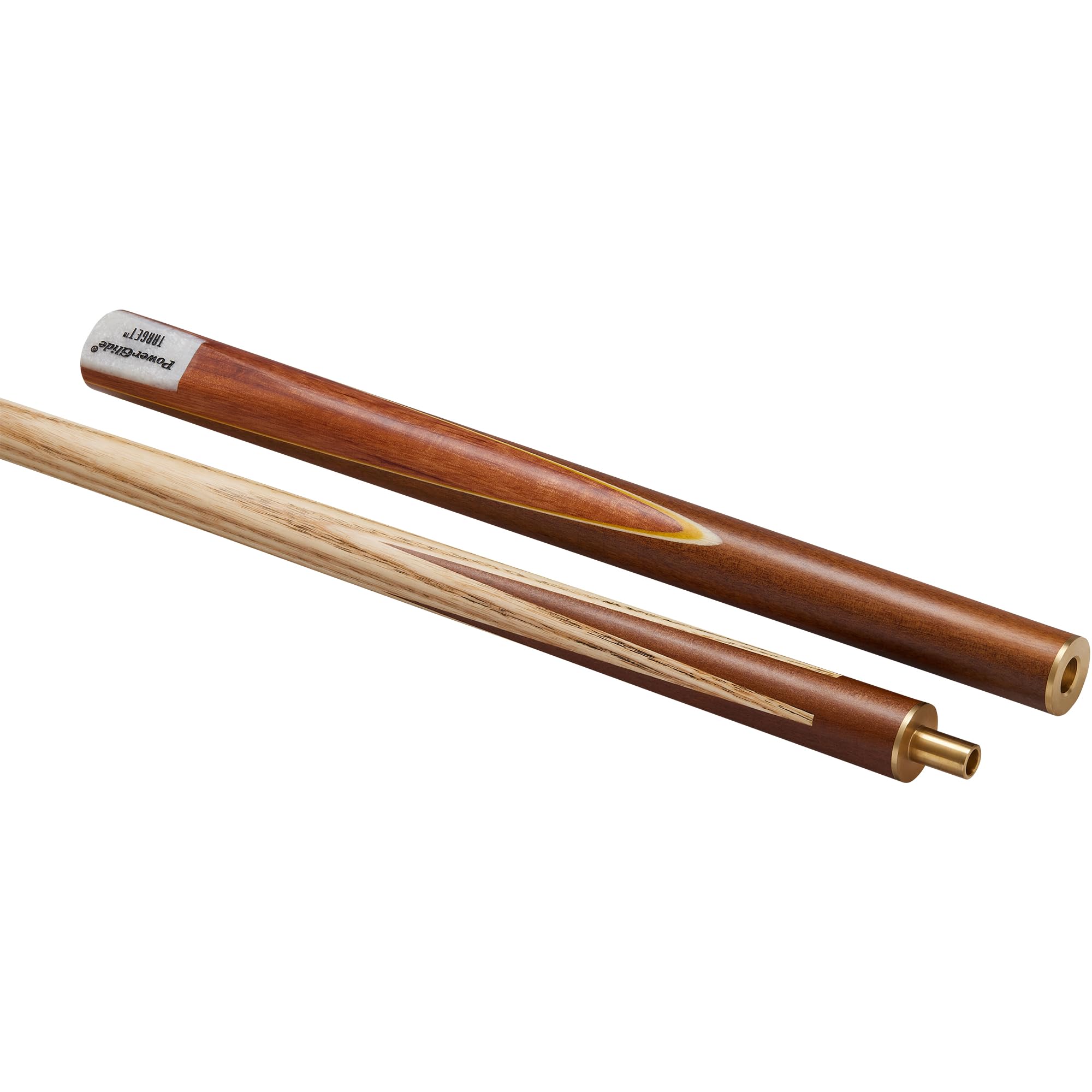 PowerGlide Target Queue de Billard Unisexe, Marron, Jaune, Full Size 57"