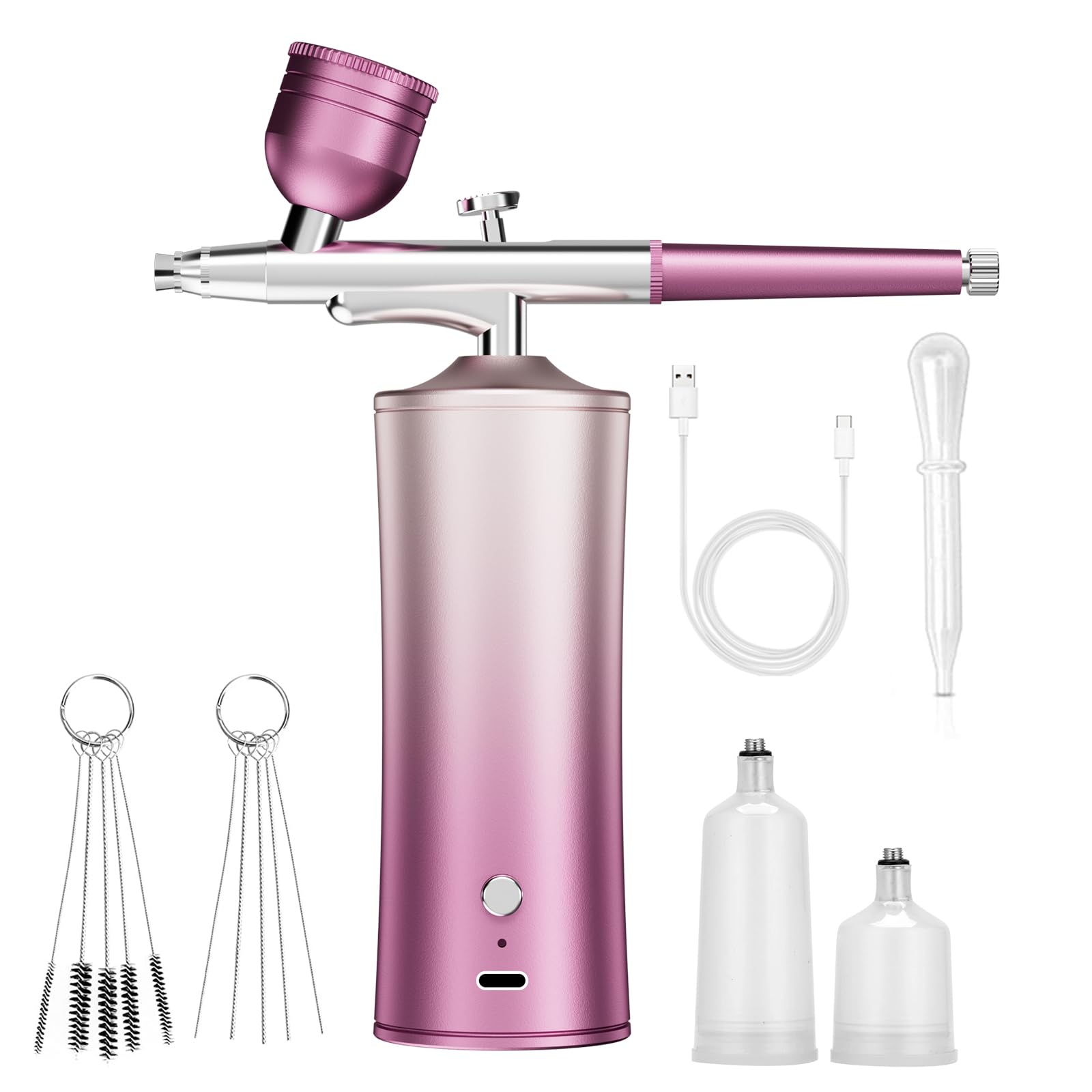 Cordless Airbrush Kit - Nail Art, Makeup & More -1