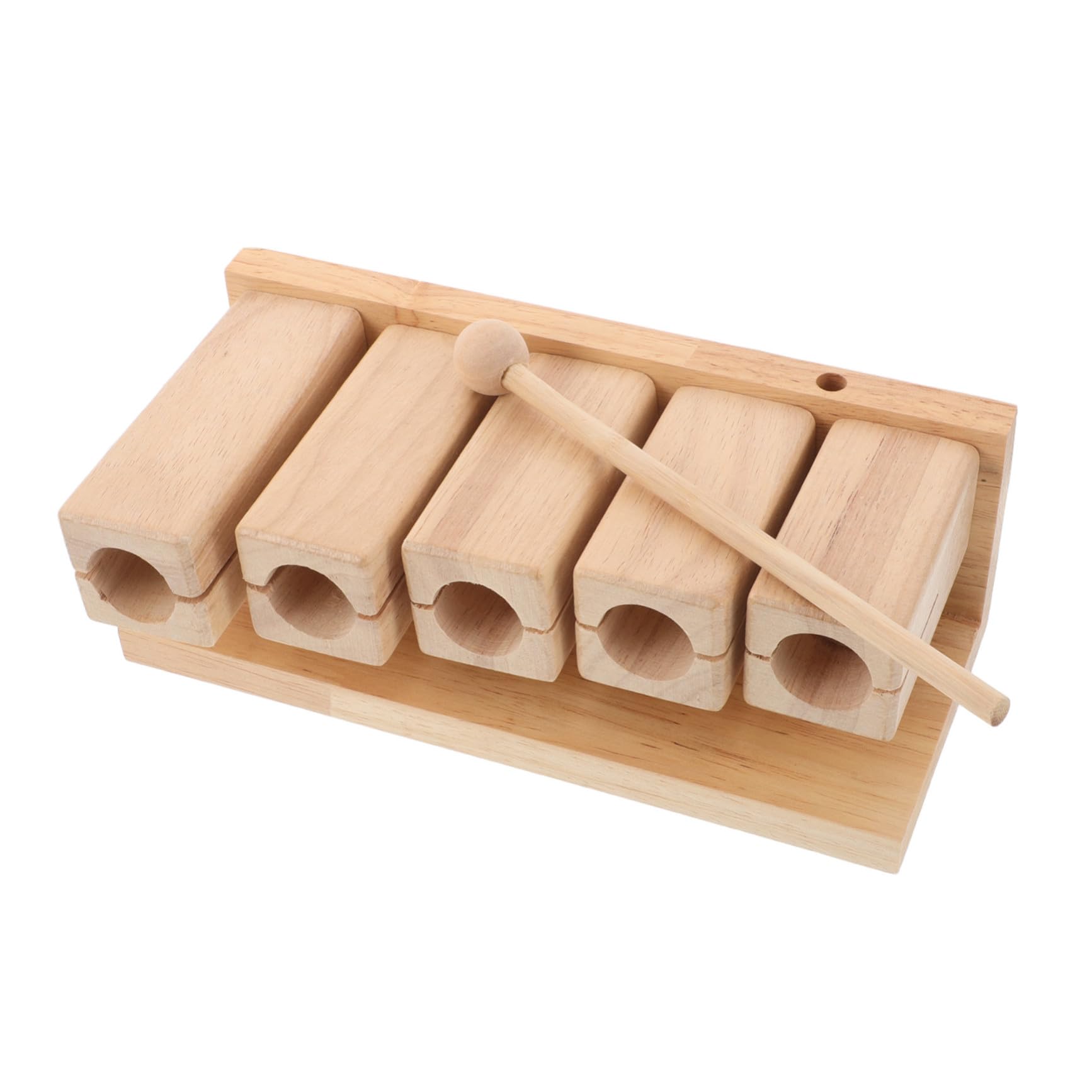Kisangel Instrumento de Percusión de Madera Tonos Pentatónico con para Educación Infantil y Actividades Musicales Casa y Escuela