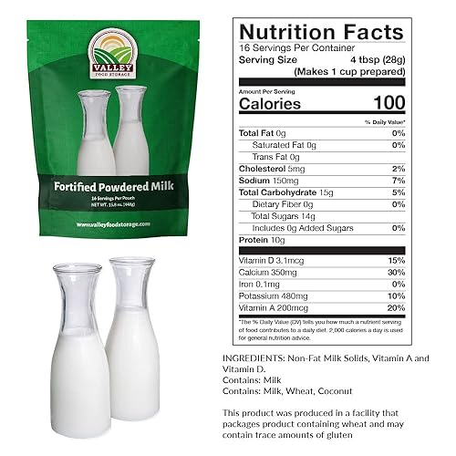 Miniatura 7 de Valley Food Storage Cubo de proteínas premium  85 porciones de carne y lácteos liofilizados, contiene 0.00oz de proteína  Suministro de alimentos de