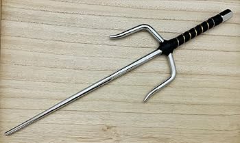 Amazon.co.jp: サイ 釵 鉄製 武道具 武具 空手 琉球 古武術 シルバー Amazon.co.jp: サイ 釵 鉄製 武道具 武具 空手 琉球 古武術 シルバー