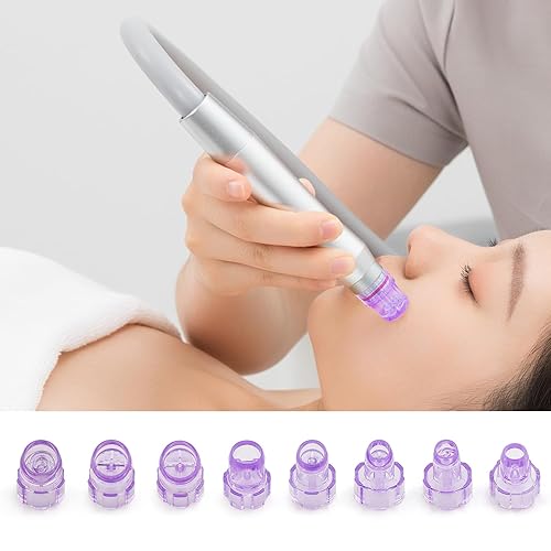 Miniatura 5 de Elitzia Cabezales de microderma de dermoabrasión hidráulica de plástico Hydra Facial Aqua Peel Tips Water Peeling Caps Cuidado facial Herramienta de