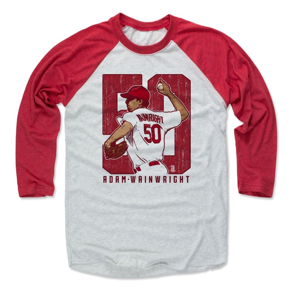 Adam Wainwright 3/4 Sleeve Raglan T-Shirt - Adam Wainwright Clutch