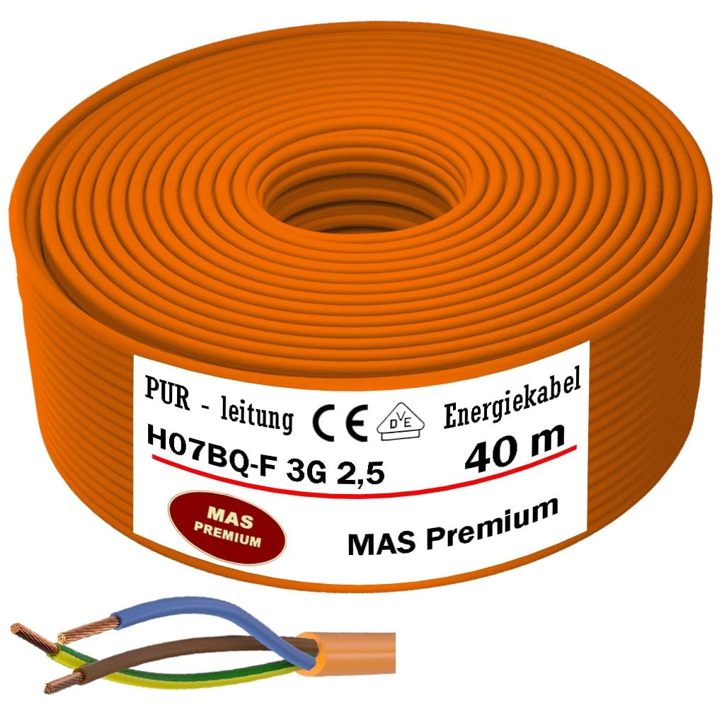 MAS-Premium® - Cable de conexión para dispositivos agrícolas o comerciales (40 m)