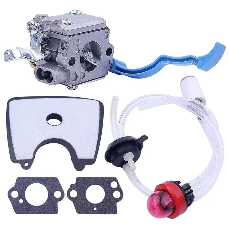 for Kit Carburatore ZAMA C1Q-W37 con Filtro Aria Carburante Linea Tune for Husqvarna 125B 125BX 590460102 545081811 Soffiatore for Foglie Trimme Carb