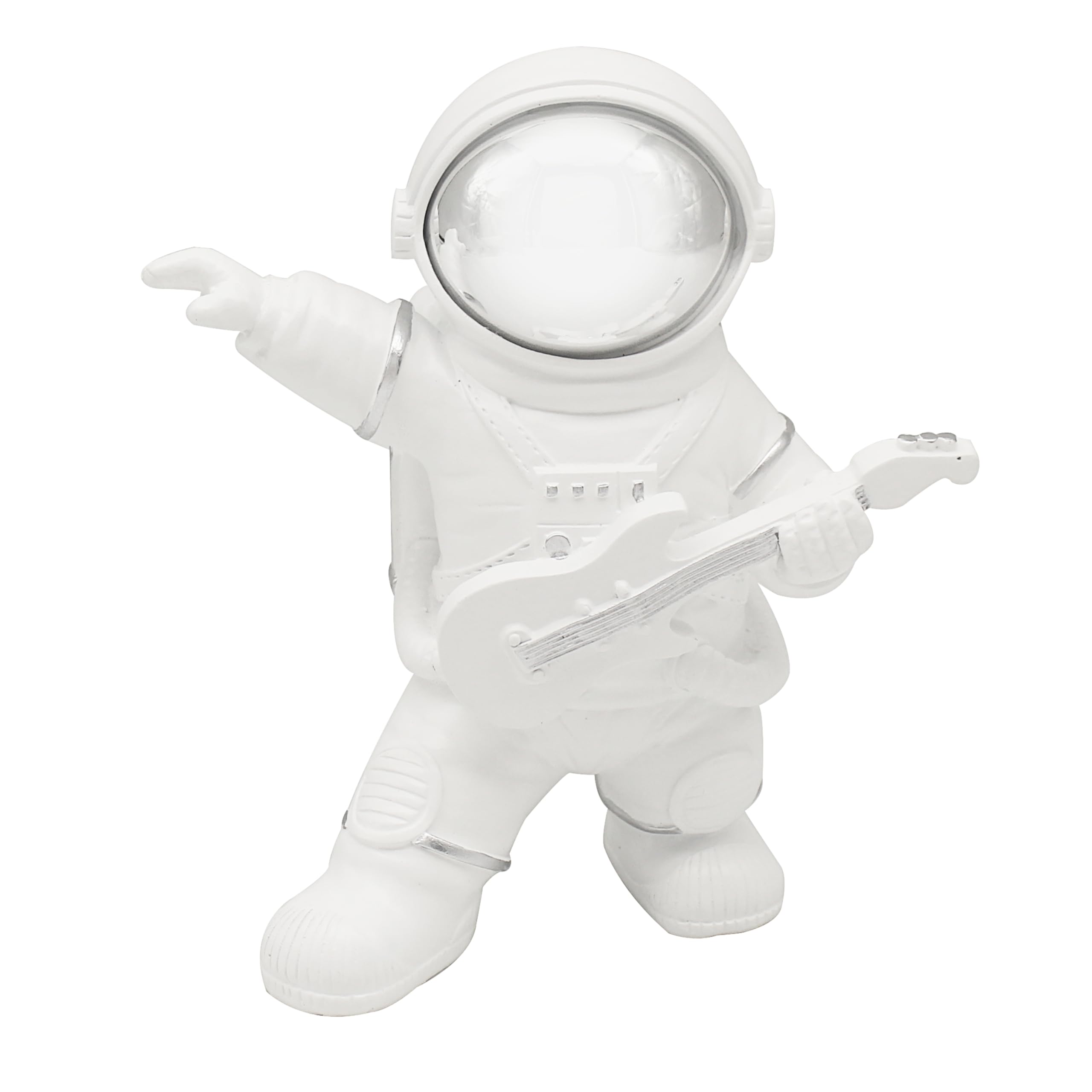 The Leonardo Collection Astronaut Guitar | Unique Handcrafted Figurine with Musical Instrument Design | Collectible Space Exploration Theme | Decorative Home Accent for Music and Space Enthusiasts