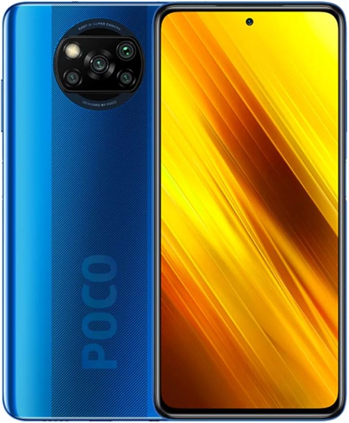 Celular Smartphone Xiaomi Poco X3 128gb Azul - Dual Chip