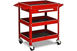 Goplus Tool Carts Mechanics Durable Storage Solution With Drawers