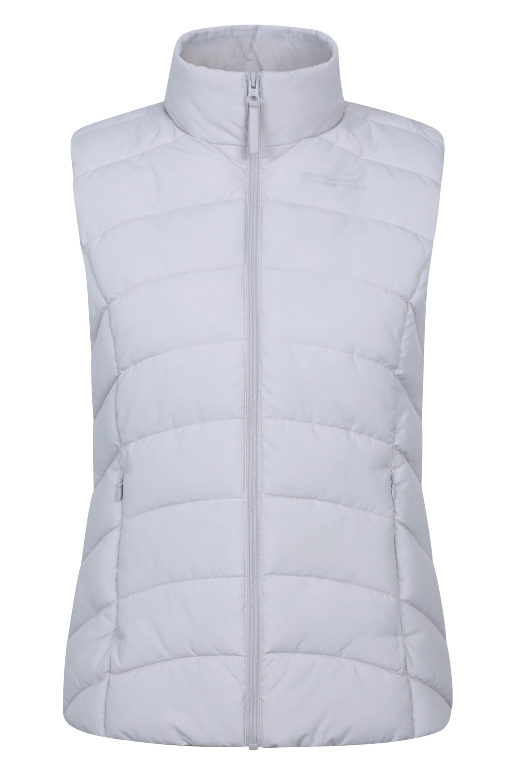 Mountain Warehouse Women's Light Beige Opal Padded Water-Resistant Gilet 14