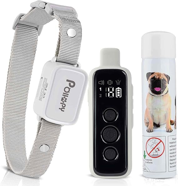 Citronella Dog Collar with Remote, Safer 3 Modes Spray/Vibration/Beep
