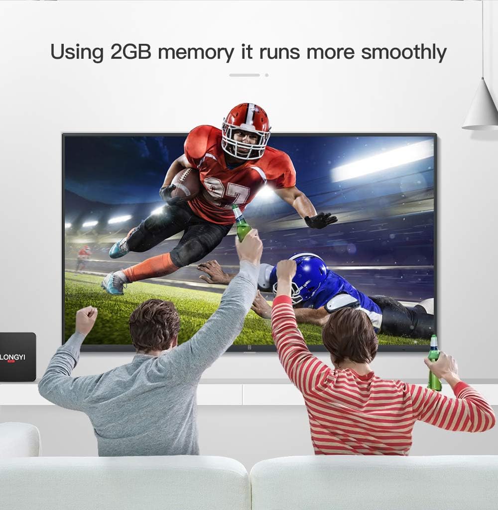 Special Android TV Box 10.0,LONGYI Super Android Box 2GB RAM 16GB ROM Allwinner H3 Quad-Core Support 3D/4K/TF Card/H.265/USB 2.0/2.4G WiFi Smart TV Box Discount 70% Android TV Box 10.0,LONGYI Super Android Box 2GB RAM 16GB ROM Allwinner H3 Quad-Core Support 3D/4K/TF Card/H.265/USB 2.0/2.4G WiFi Smart TV Box