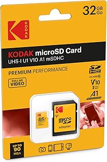 Kodak Premium 32GB Class 10 MicroSD Card
