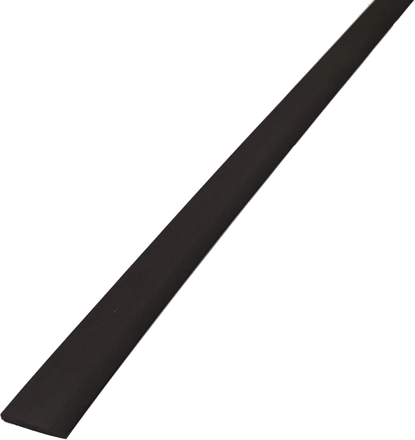 Herco 140 Thermoplastic Transitional Moulding 20 ft x 1-1/4 in x 1/4 in (Black)