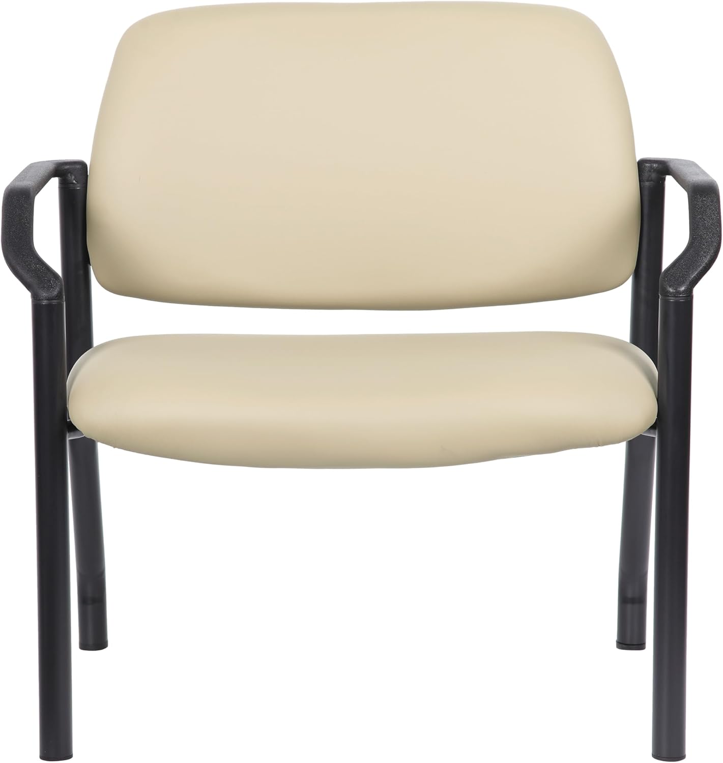 Boss Office Products Guest Chair 500 lb. Weight Capacity in Beige
