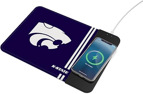 Vista 34 de SOAR NCAA Almohadilla de ratón unisex con carga inalámbrica para teléfono celular