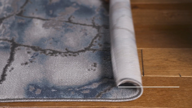 Tapete Safavieh Colección Craft 2'3" x 4' Gris/Azul miniatura 6