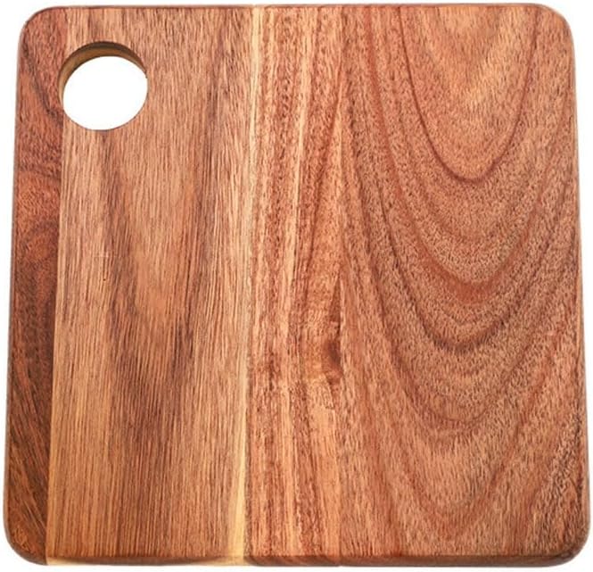 Mini Chopping Board Travel Picnic Portable Wooden sided Outdoor