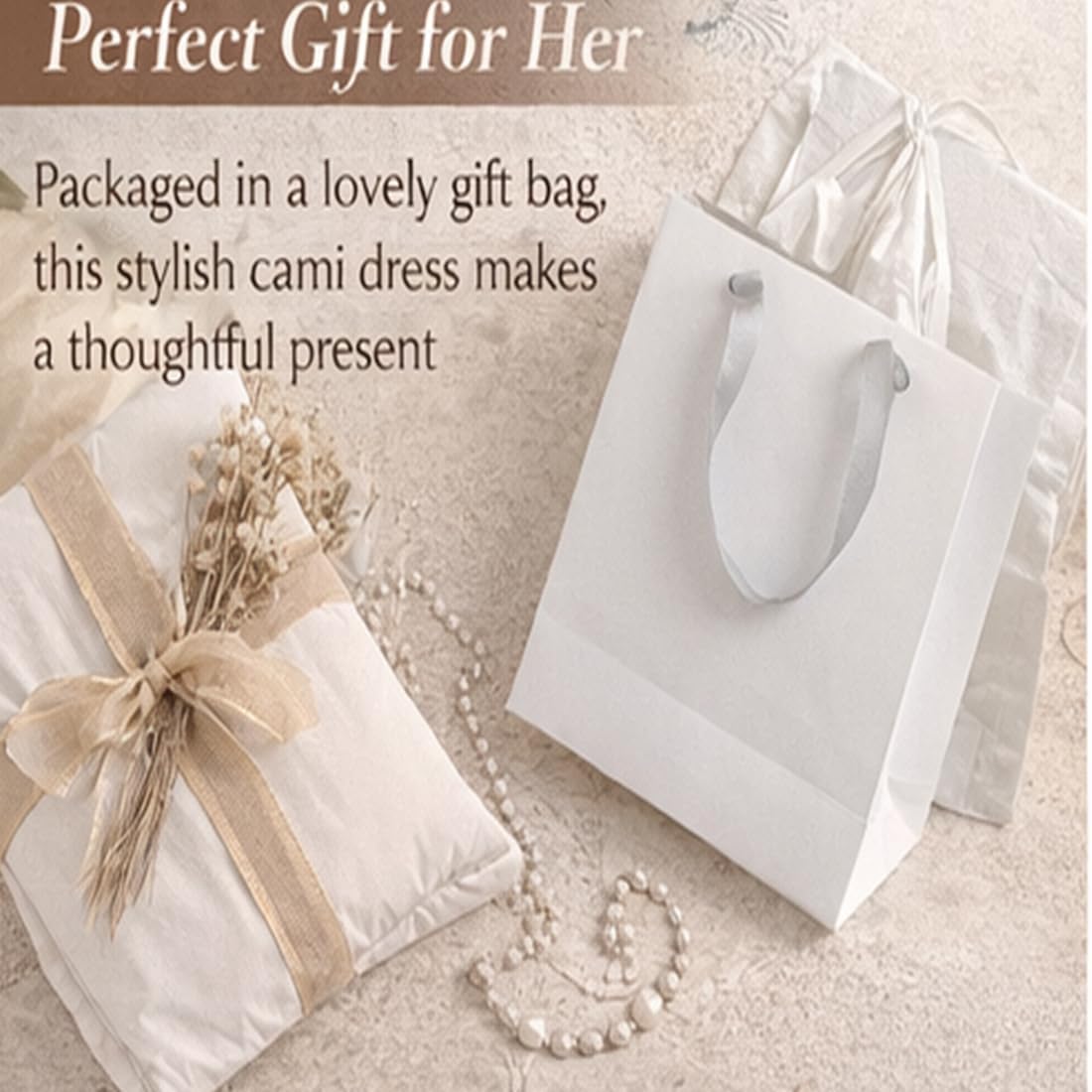 Womens Summer Casual Sleeveless Backless Cami Dress, Cami Lounge Dress Backless for Vacation, Casual Wear - Image 6