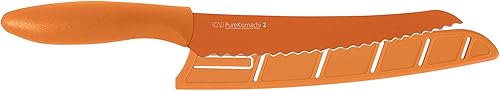 Pure Komachi 2 Series cuchillo para cítricos, Cuchillo para pan, Marrón