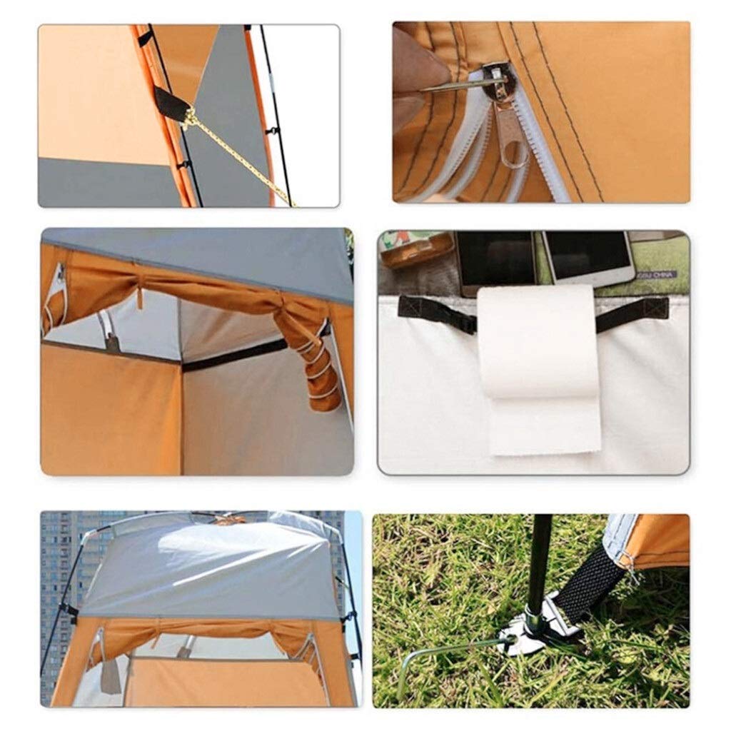 Toilettenzelt Pop Up Zelt for Campingzelt Dusche Sichtschutzzelt for Umkleiden Umkleidekabine Strand Angeln Wandern Tragbares Außentoilettenzelt