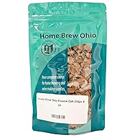 Vista 9 de Trozos de madera de roble francés tostados 4 oz.