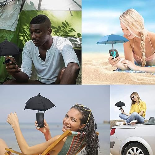 Miniatura 9 de 4 soportes para paraguas para teléfono, soporte de ventosa para teléfono, parasol para teléfono, protector solar antirreflejo, protector solar,