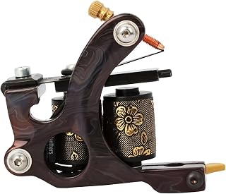 One Tattoo World 8 Wrap Coils Iron Liner Gun Tattoo Machine, OTW-M702