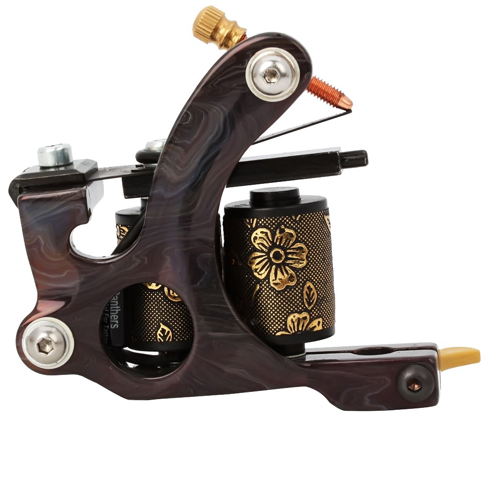tattooマシン2台、フレーム1台 Amazon.com: One Tattoo World 8 Wrap Coils Iron Liner Gun Tattoo