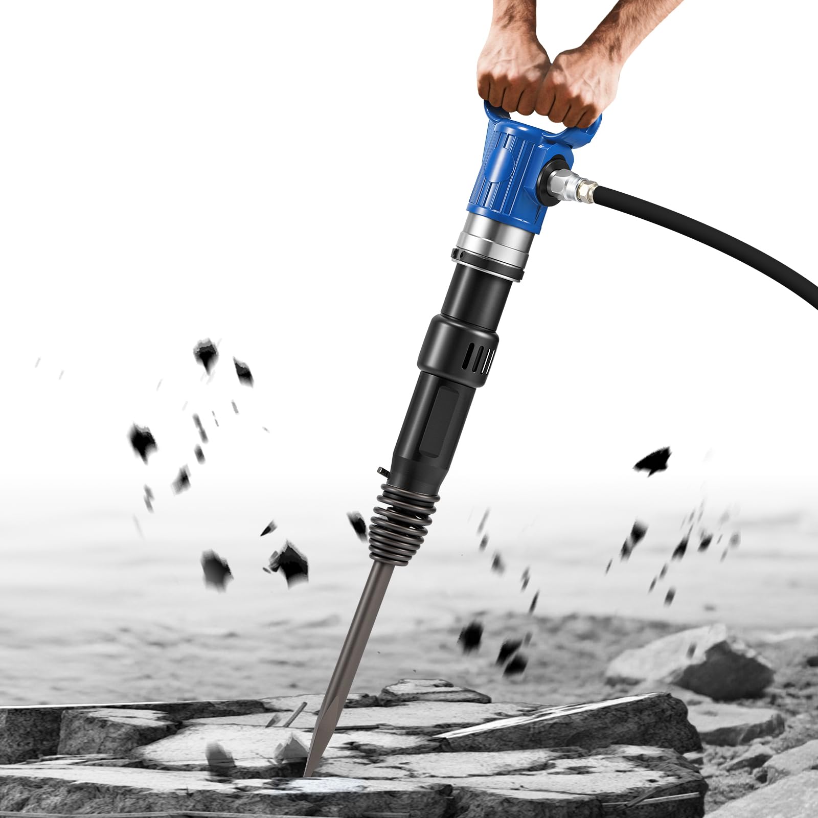 Newhai Pneumatic Hammer Shovel 46J Heavy-Duty Air Chisel