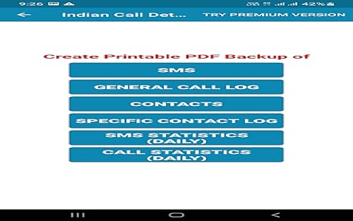 Indian Call Details Logger