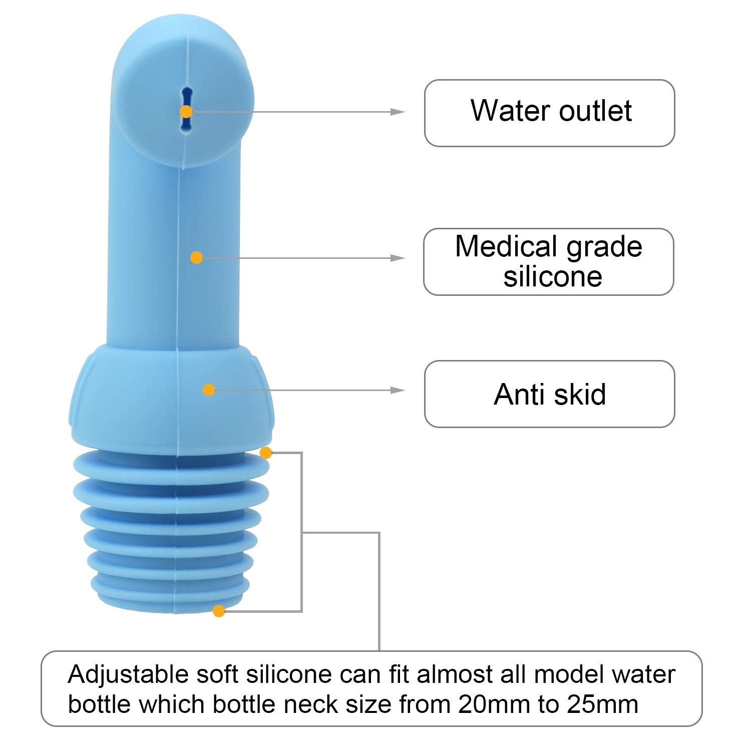 MWOOT 3 sztuki przenośny bidet podróżny do toalety, uniwersalny ręczny bidet na porodę noworodka u noworodka higiena osobista czyszczenie mycie, na zewnątrz, kemping, podróże