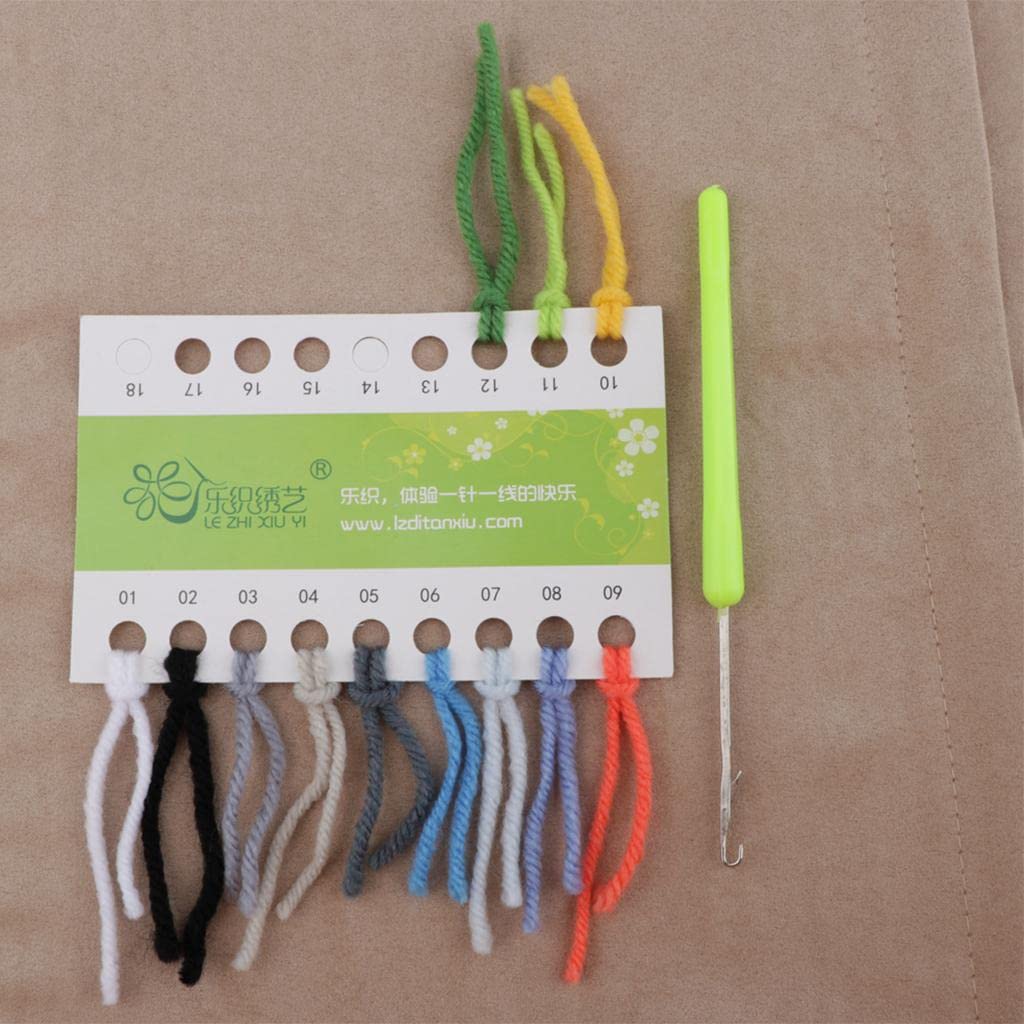 LOVIVER Kit di Cuscini con Gancio di Chiusura Fai-da- di Ganci di Chiusura con Artigianato per Tappetino per Cuscino Fa, Three Duck
