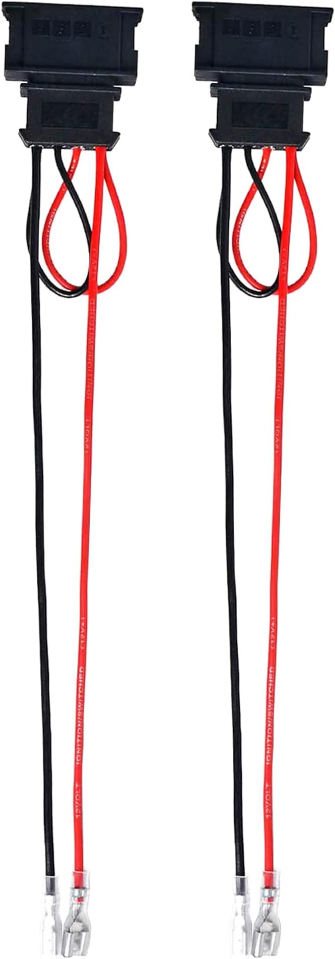 2 Pack Speaker Wire Harness Adapter Replacement for Volkswagen Speaker Harness VW Jetta GLI GTI Beetle Golf Passat Polo Car Speaker Connector Harness Adapter