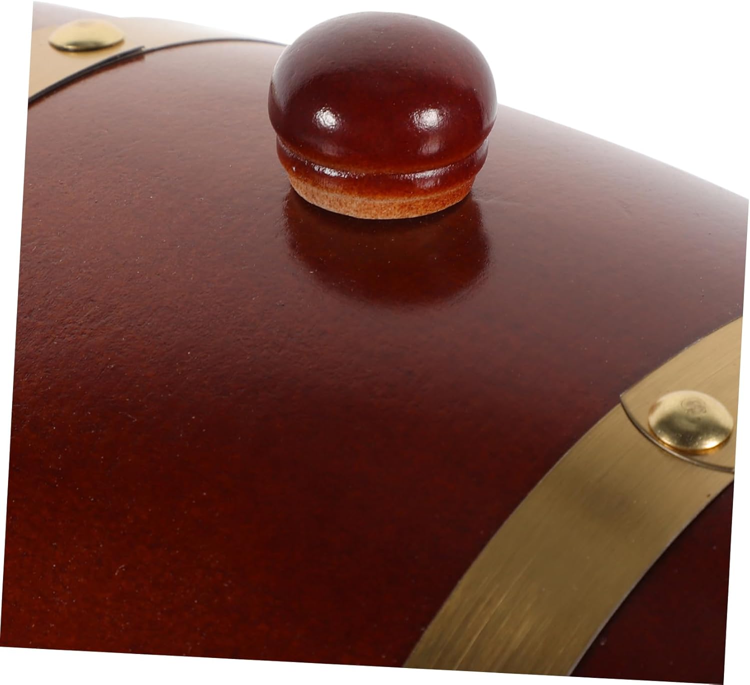 PRETYZOOM 1Set Wooden Red Wine Barrel with Faucet Stand Wine Aging Container for Beer Red Wine Storage Present for Wine Lovers and Enthusiasts