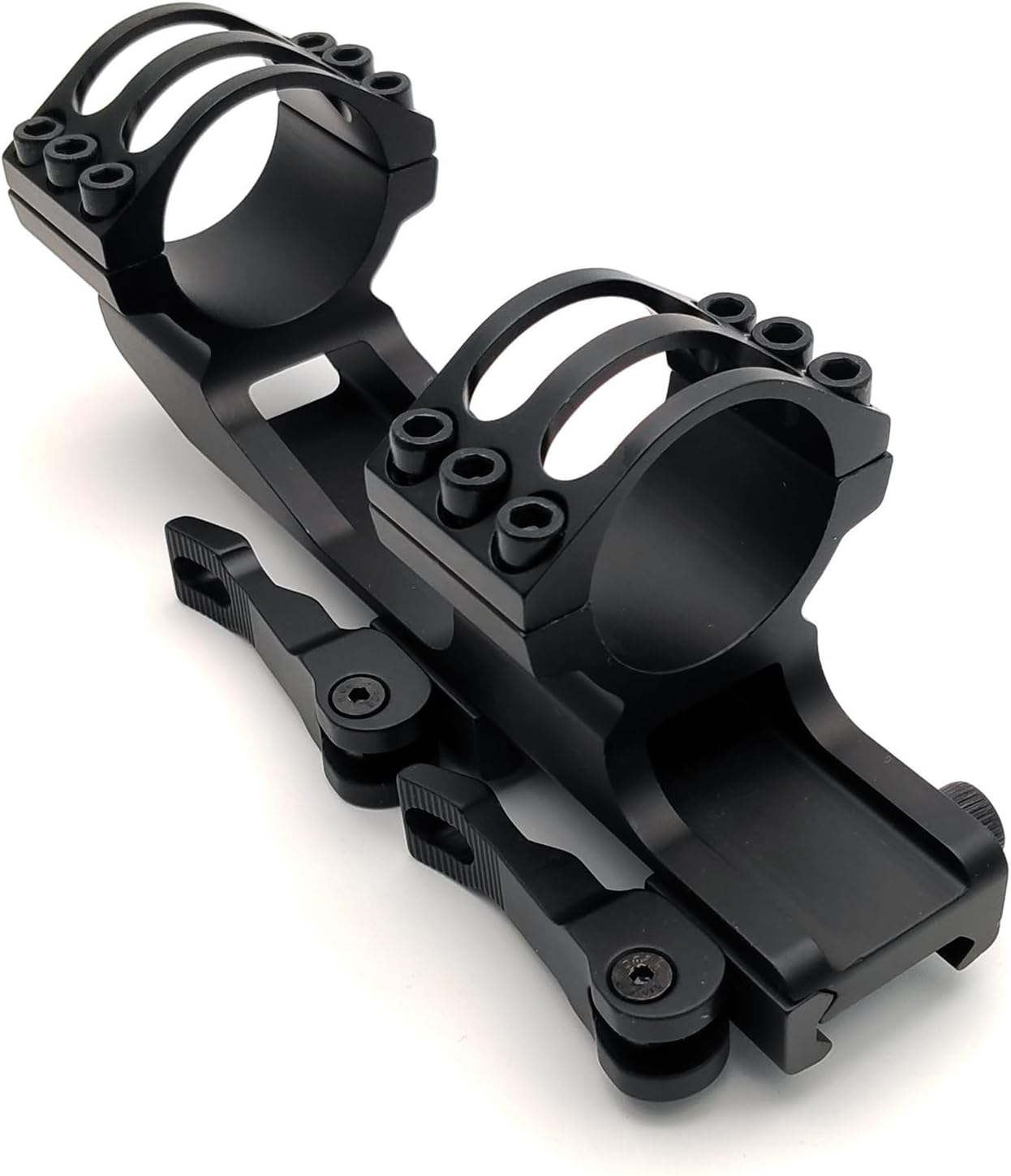 Quick Release Cantilever Weaver Forward Reach Dual Ring 25.4mm / 30mm Heavy Duty Scope Mount