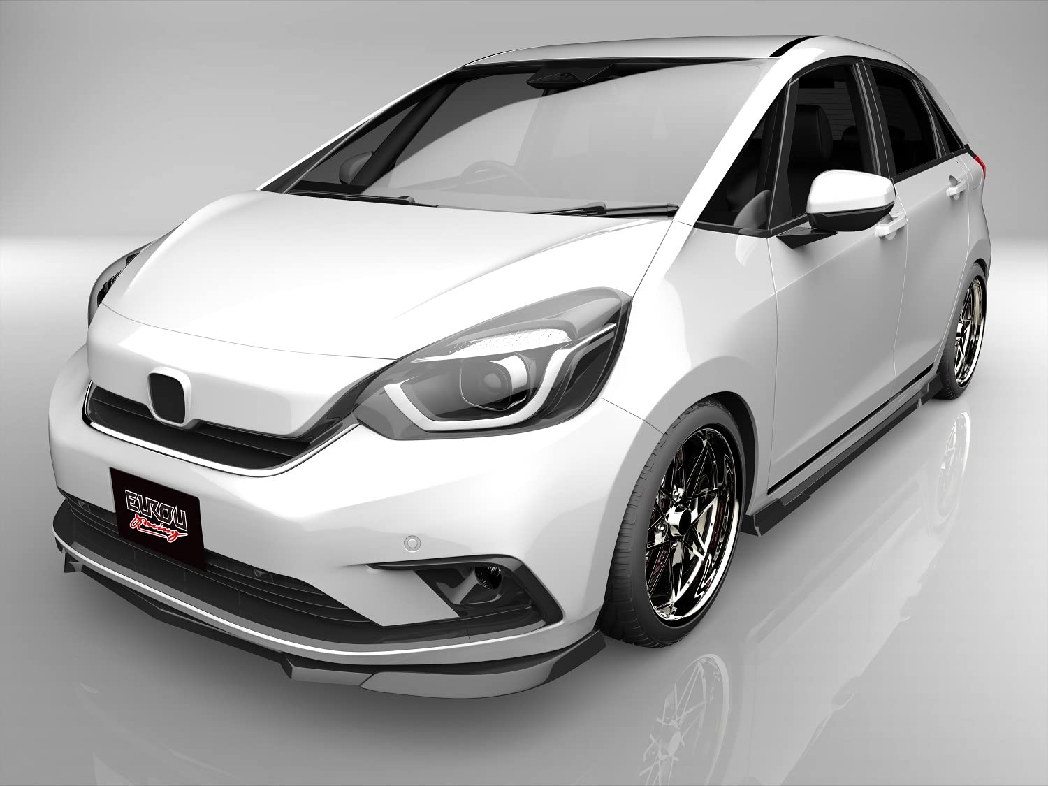 Amazon | フィット GR1 フロントアンダースポイラー 国産エアロパーツ