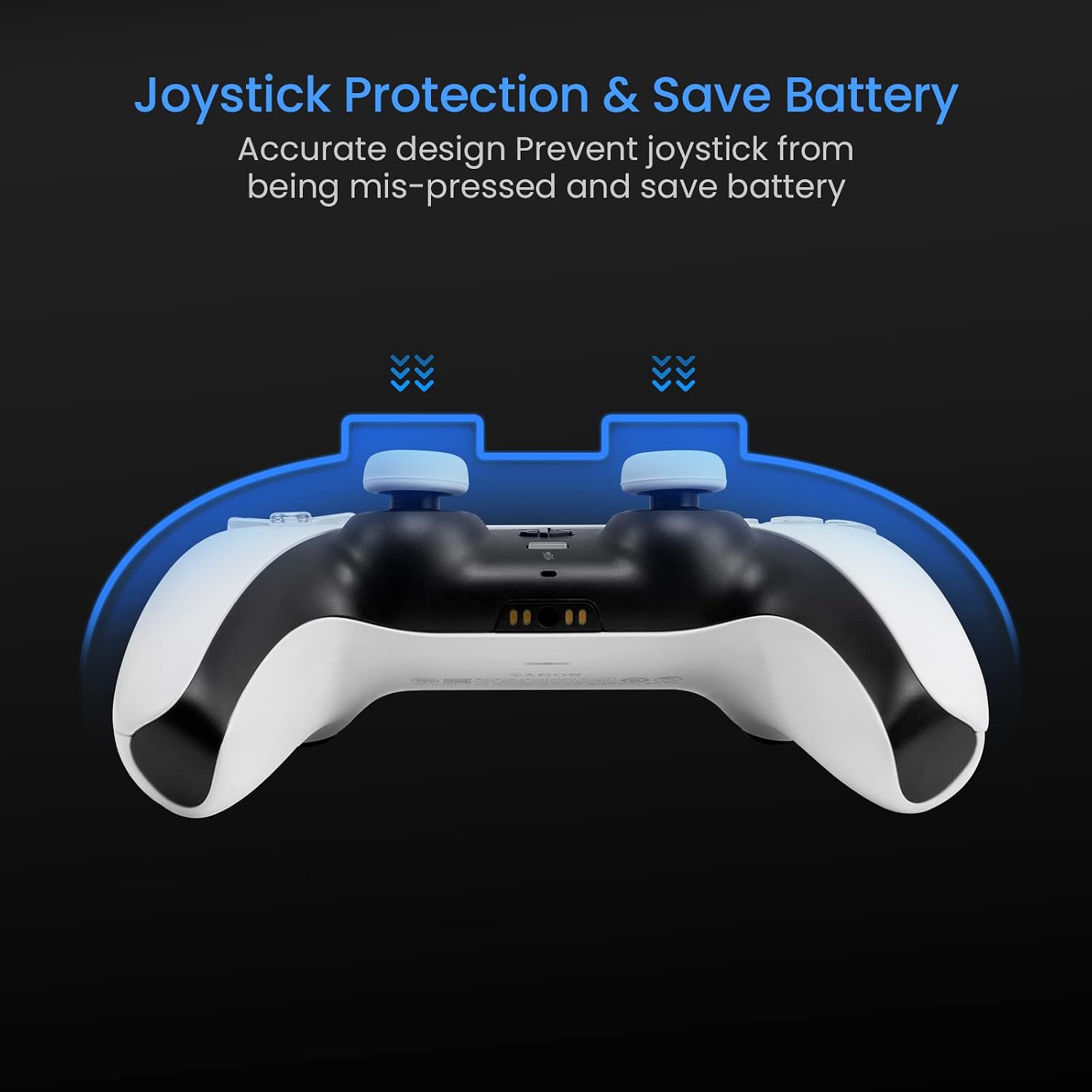 tomtoc Protective Case for PS5/PS5 Pro Controller, Hard Shell Joystick Protector for PlayStation 5 DualSense Wireless Remote, Shock-Proof, Dust-Resistant, Anti-Scratch, Protective Cover 5 61Jd87MBpdL. AC SL1500