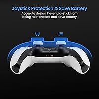 Vista 4 de tomtoc Funda protectora para mando de PS5 protector rígido para mando a distancia inalámbrico de Playstation 5 DualSense a prueba de golpes