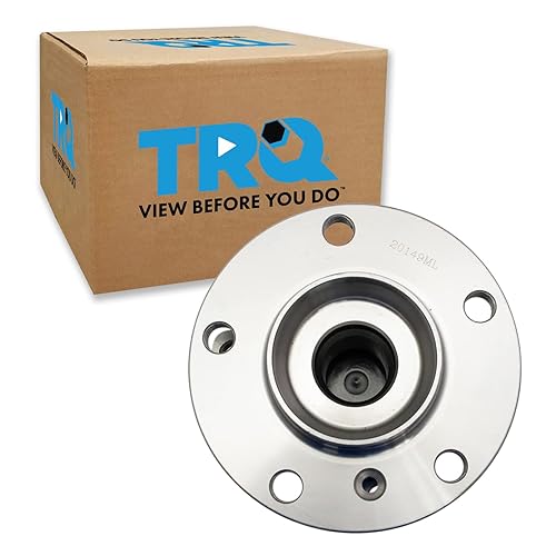 TRQ Front Passenger Side Wheel Bearing & Hub Assembly with