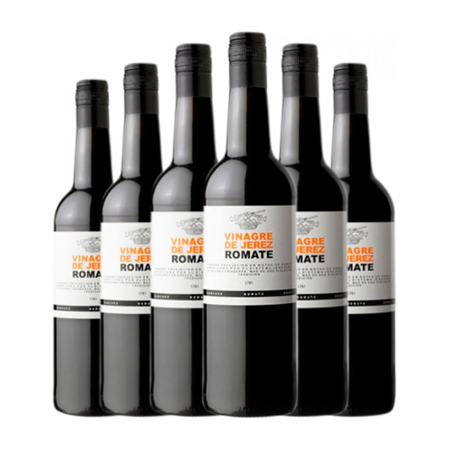 Vinagre Sánchez Romate Media Botella 37 cl (Caja de 6 Media Botella de 37 cl)