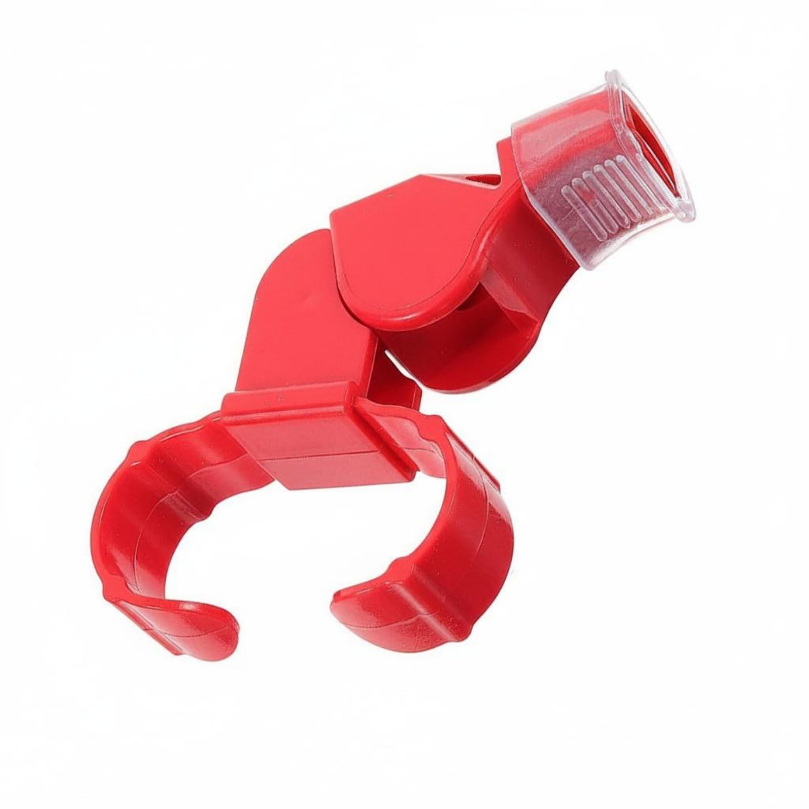 Loud Sound doubleTone Referee Whistle ABS Finger Finger Loop Whistle Handsunrestricted Sports Accessory Easy to Use for Referees, Coaches, Training, Practice Field, Red, 1 PIECE-picture-28