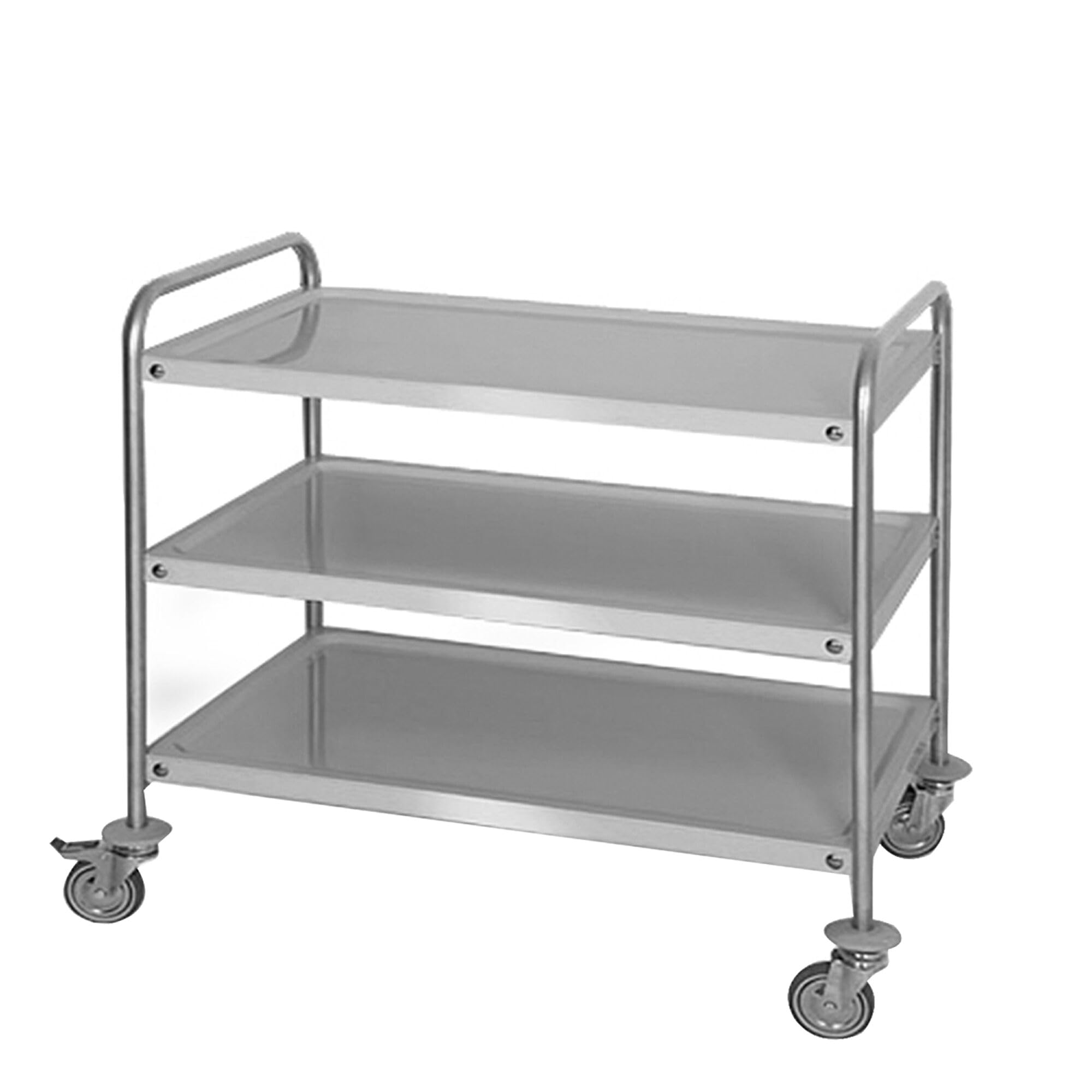 GGM Gastro | S3K126 | Servierwagen - 1200x600mm - mit 3 Abstellflächen
