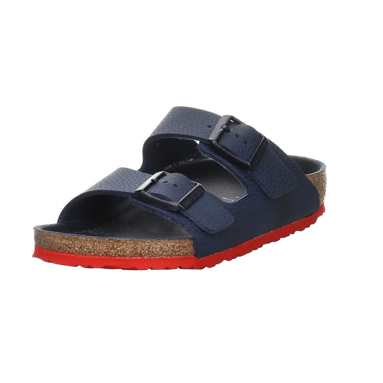 Birkenstock Boy's Slippers, Red, 4 Big Kid