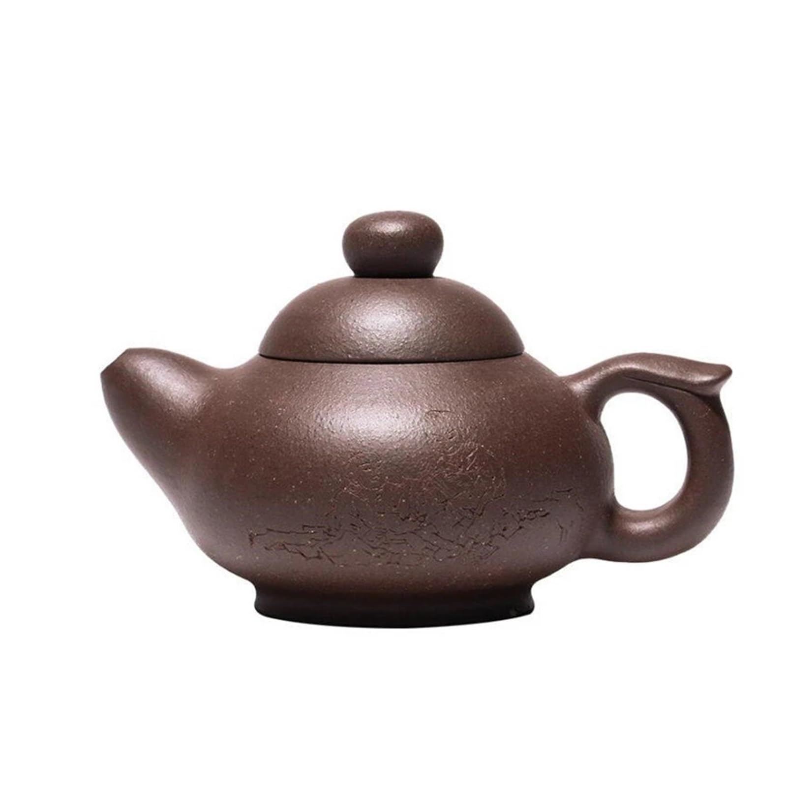 Tyuhduyur White 130Ml Clay Teapots Famous Artists High-End Handmade Tea Pot Beauty Kettle Zisha Tea Set Collection ( Dinosaur Doodle4)